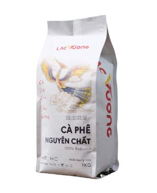 Cà Phê Lạc Vương 100% Robusta Hạt 1kg