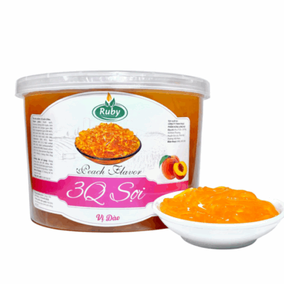 Trân Châu 3Q Sợi Vị Đào (Hộp)