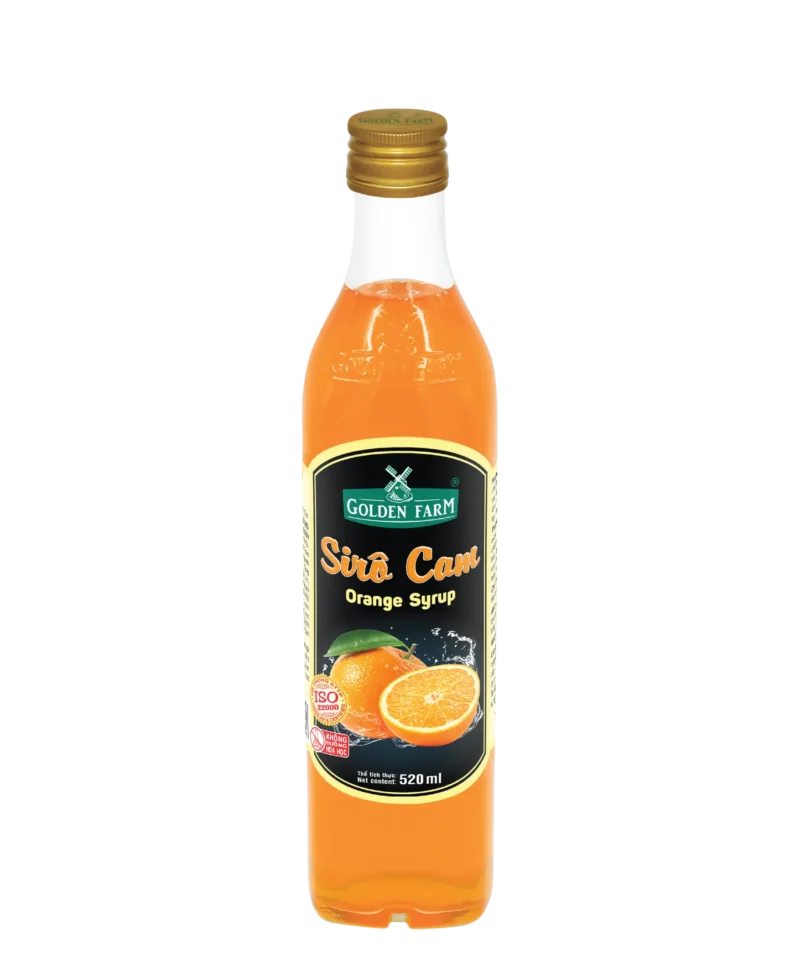 Sirô Cam Golden Farm - 520ml