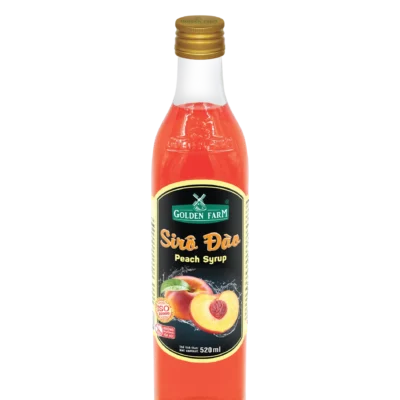 Sirô Đào Golden Farm - 520ml