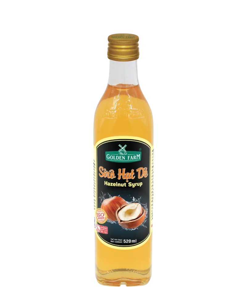 Sirô Hạt Dẻ Golden Farm - 520ml
