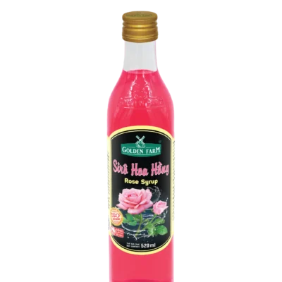 Sirô Hoa Hồng Golden Farm - 520ml