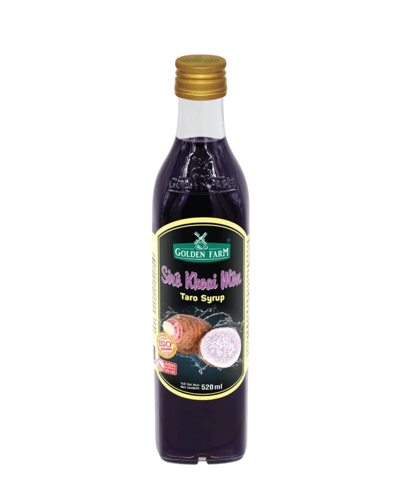 Sirô Khoai Môn Golden Farm - 520ml
