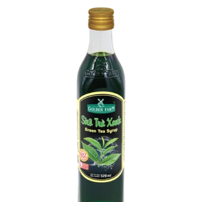 Sirô Trà Xanh Golden Farm - 520ml