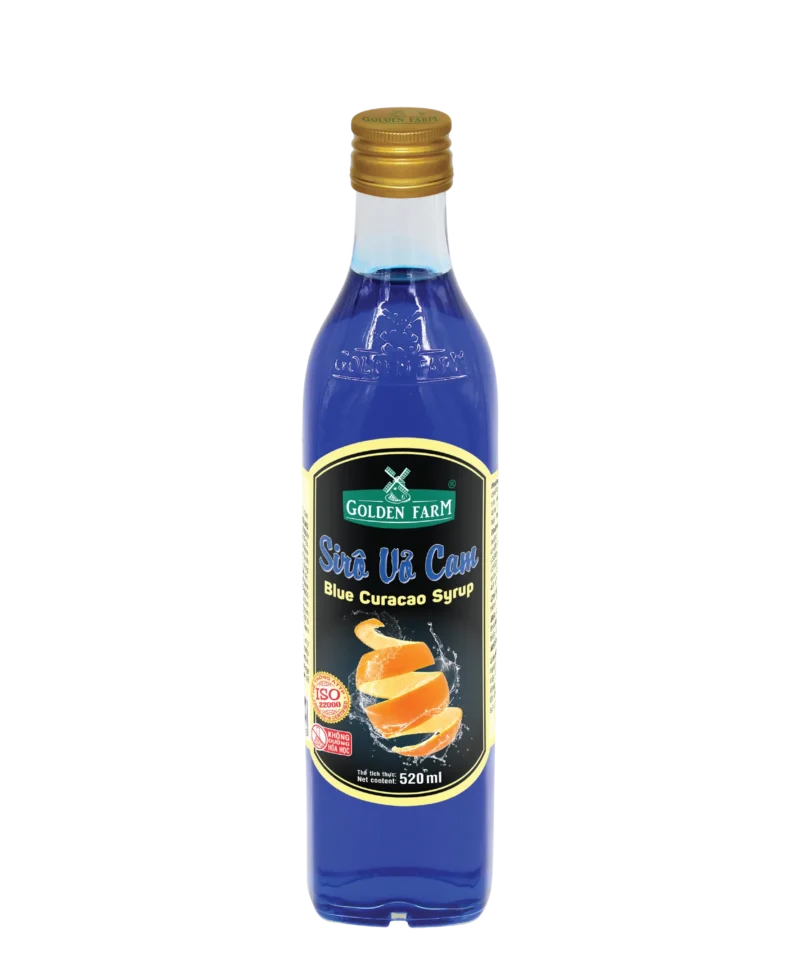 Sirô Vỏ Cam Golden Farm - 520ml