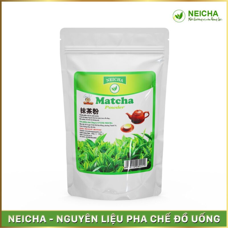 Bột Matcha Mũ Trắng Đài Loan Cao Cấp Neicha ( 500G)