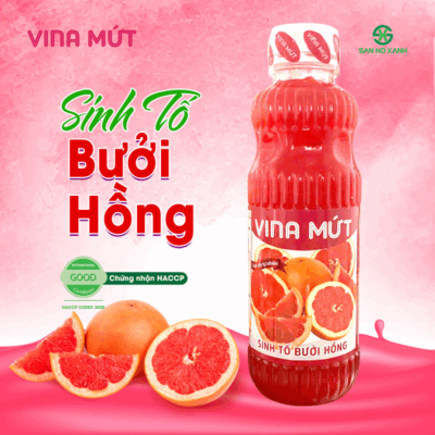 Sinh Tố Bưởi Hồng 1L