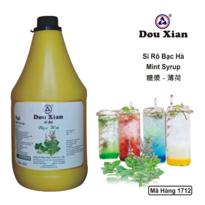 Siro Douxian Bạc Hà- can 2.5lit
