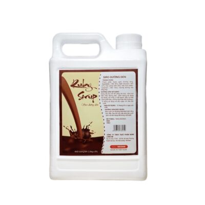 Siro đường đen Ruby – Can 2,8KG