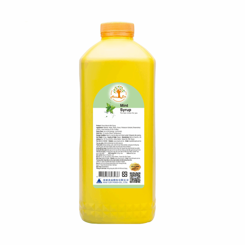Syrup Bạc Hà Maulin - can 2.5lit