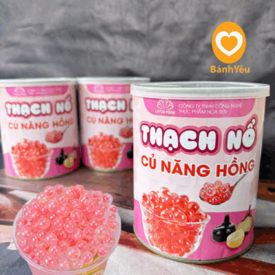 Hạt Nổ Củ Năng Hồng