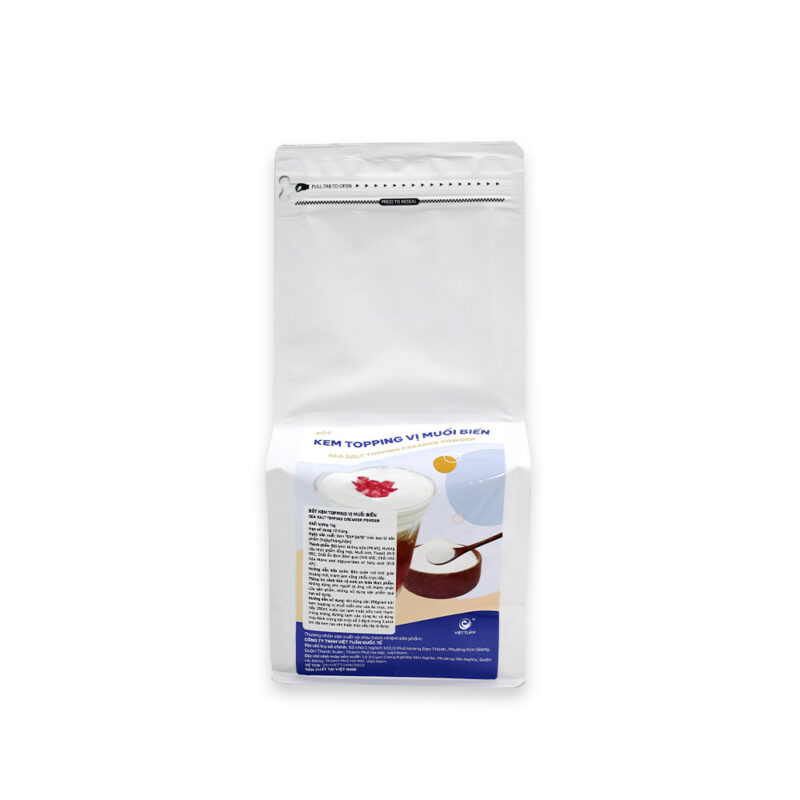 Bột Kem Topping Vị Muối Biển