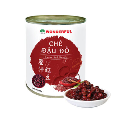 Chè đậu đỏ Wonderful lon 900g