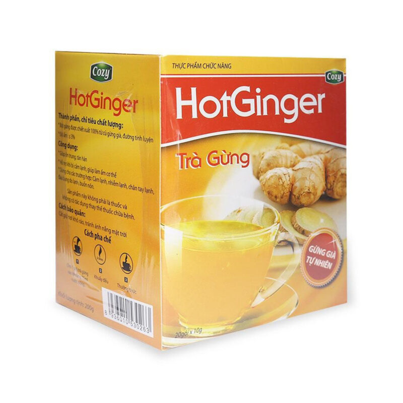 Trà Cozy Gừng Hòa Tan 200gr