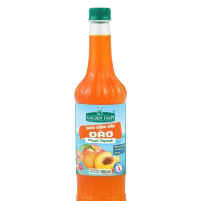 Sirô Đậm Đặc Đào Golden Farm - 700ml
