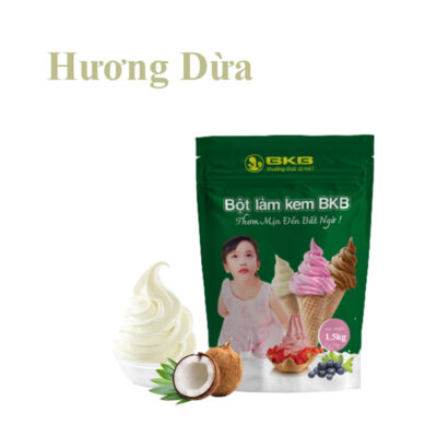 Bột làm kem tươi vị Dừa BKB