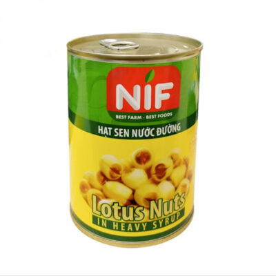 Hạt sen nước đường NIF lon 560 gr