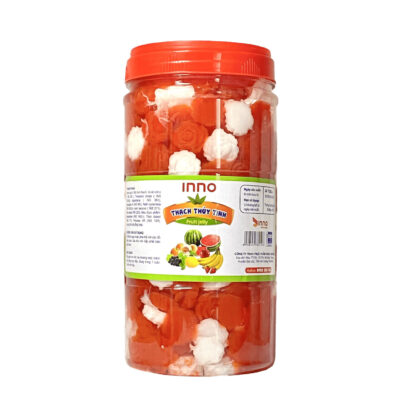 Thạch thủy tinh Hoa 3D Đỏ – INNO