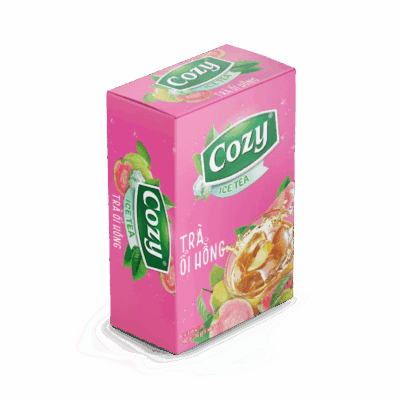 Trà Cozy Ổi Hồng hoà tan/Cozy icetea ổi hồng
