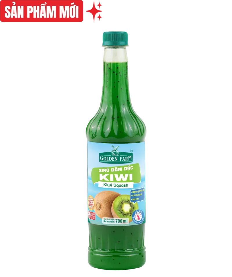 Sirô Đậm Đặc Kiwi Golden Farm - 700ml