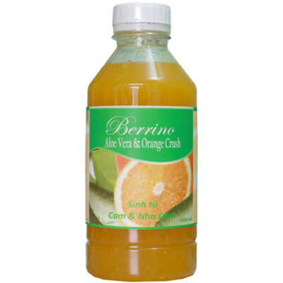 Sinh tố Berrino cam & nha đam 1000ml | Berrino Aloe Vera & Orange Crush