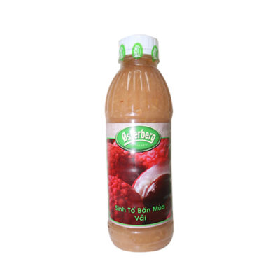 Sinh tố Osterberg vị vải chai 1000ml