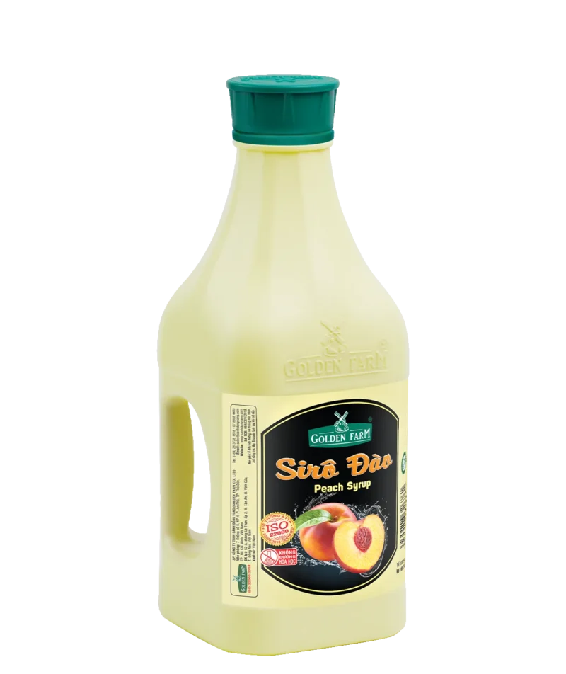 Sirô Đào Golden Farm - 520ml