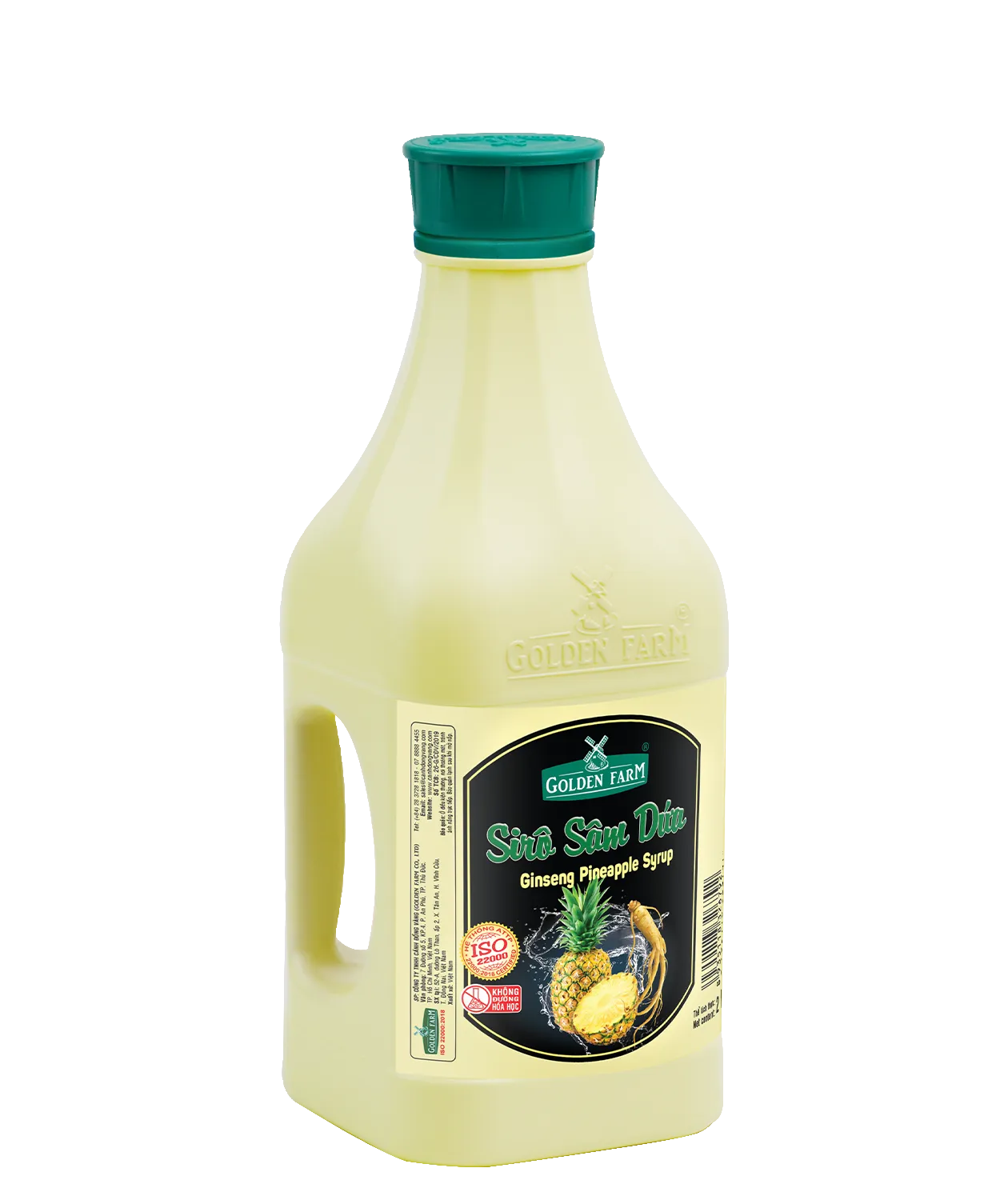 Siro Golden Farm Sâm Dứa - can 2lit Siro Golden Farm Sâm Dứa - can 2lit