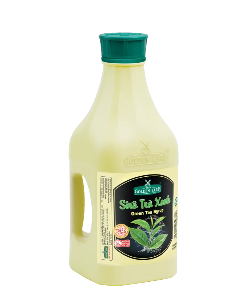 Sirô Trà Xanh Golden Farm - 520ml