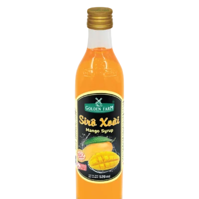 Sirô Xoài Golden Farm - Chai 520ml