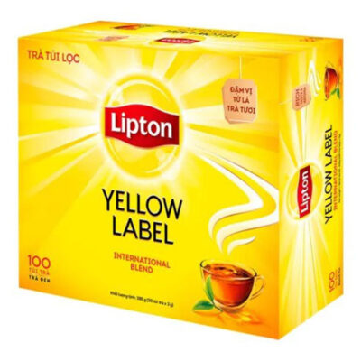 Trà Lipton nhãn vàng hộp 100 gói | Lipton Yellow Label