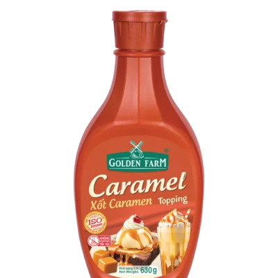 Xốt Golden Farm vị caramel 630gr | Caramel Topping Golden Farm