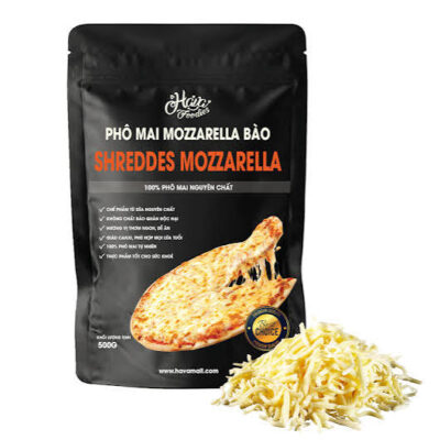PHOMAI MOZZARELLA BÀO SỢI - Gói 500gram